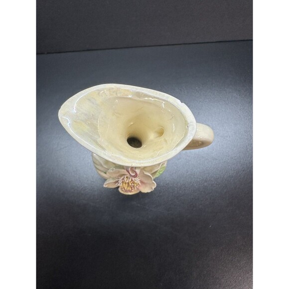 Norcrest Luminous Shell Wrapped Vase Crafted in Japan - Picture 4 of 6